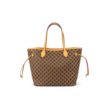 AQUASCUTUM PVC Tote Handbag Regular Women's Brown