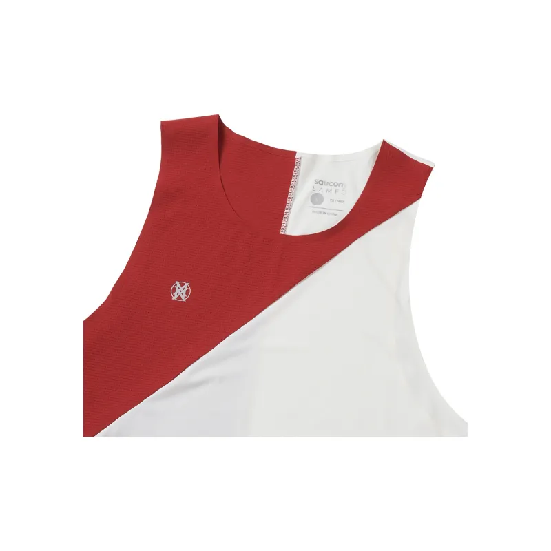 Saucony Tank Tops Men's Snow Peak White-3