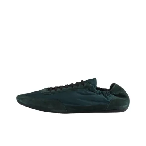 PRADA Collapse Low Top Casual Shoes Men's Green