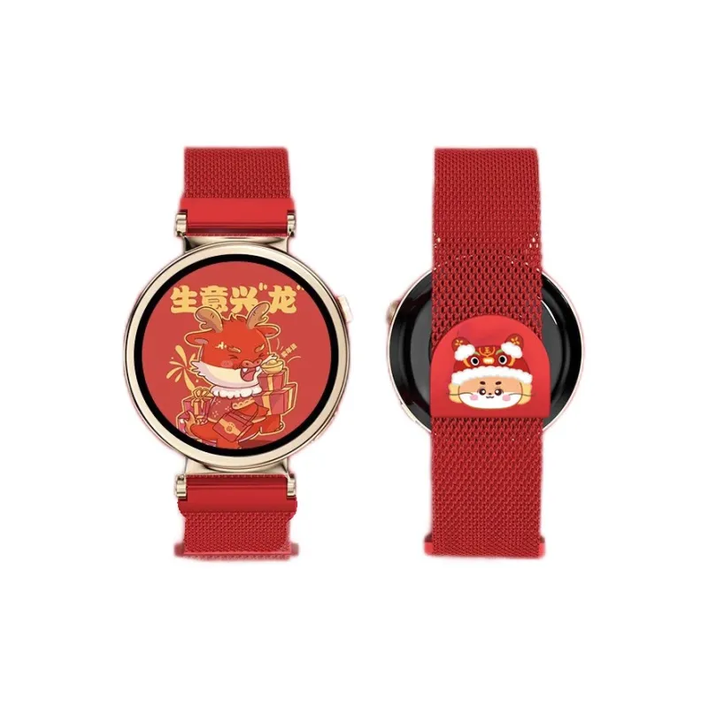 CHENSONG Watch Band Huawei Compatibility 46mm Fabric Material-5