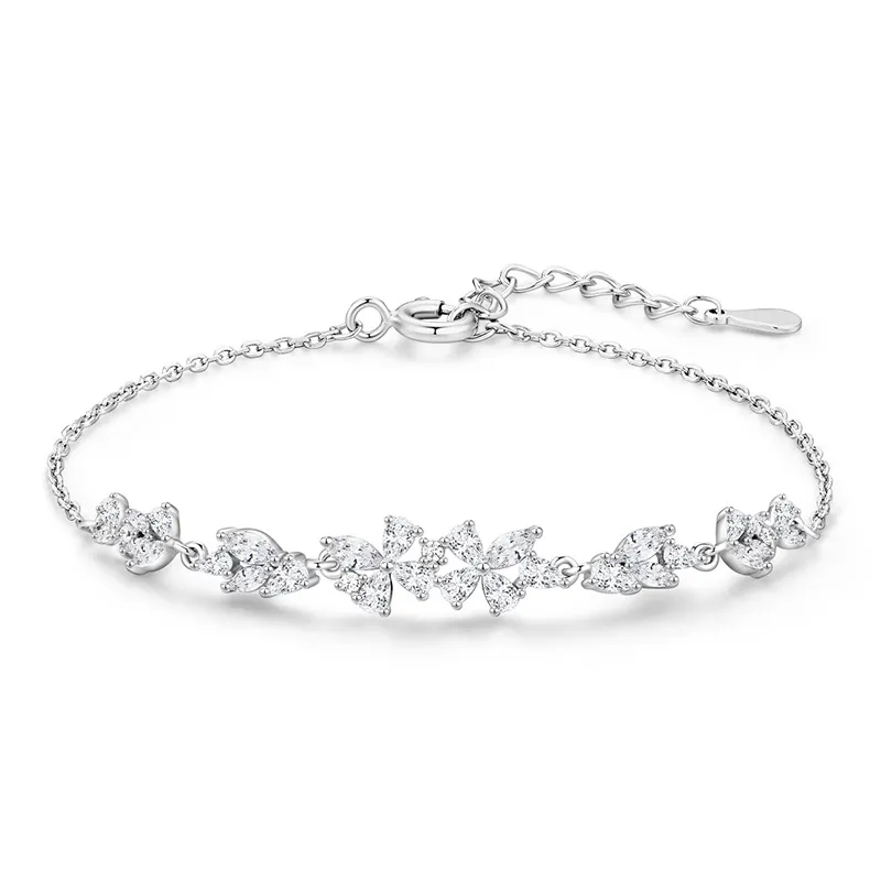 Andaozi S925 Silver Bracelets Women's-0