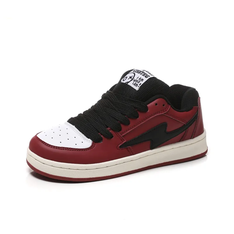 DEFINEX Anti-Slip And Wear-Resistant Height Increasing Low-Top Skateboard Shoes Unisex-16