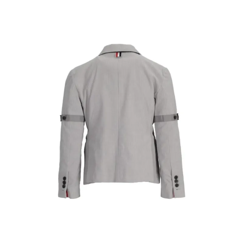 THOM BROWNE Corduroy Single breasted Blazer-1