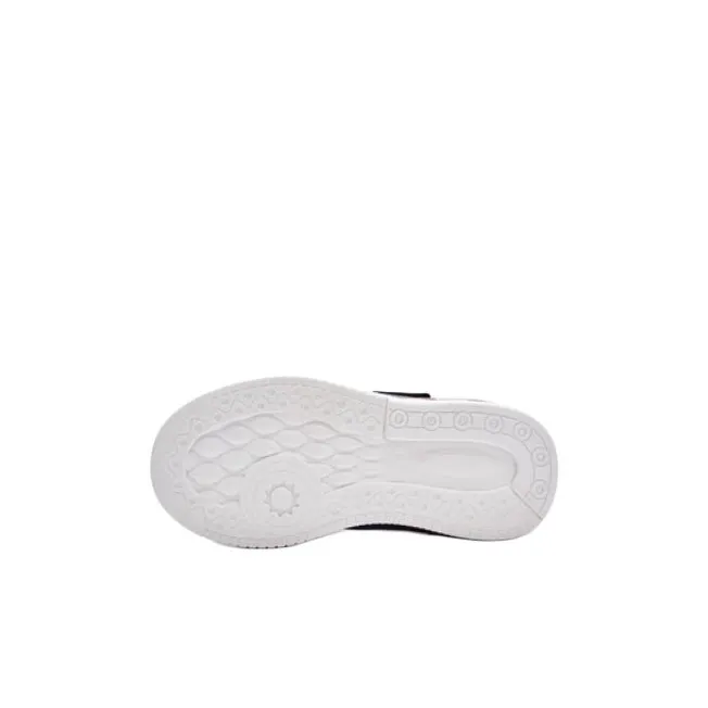 BALABALA Slip Resistant Low Top Kids' Skateboarding Shoes White Blue Kids'-4