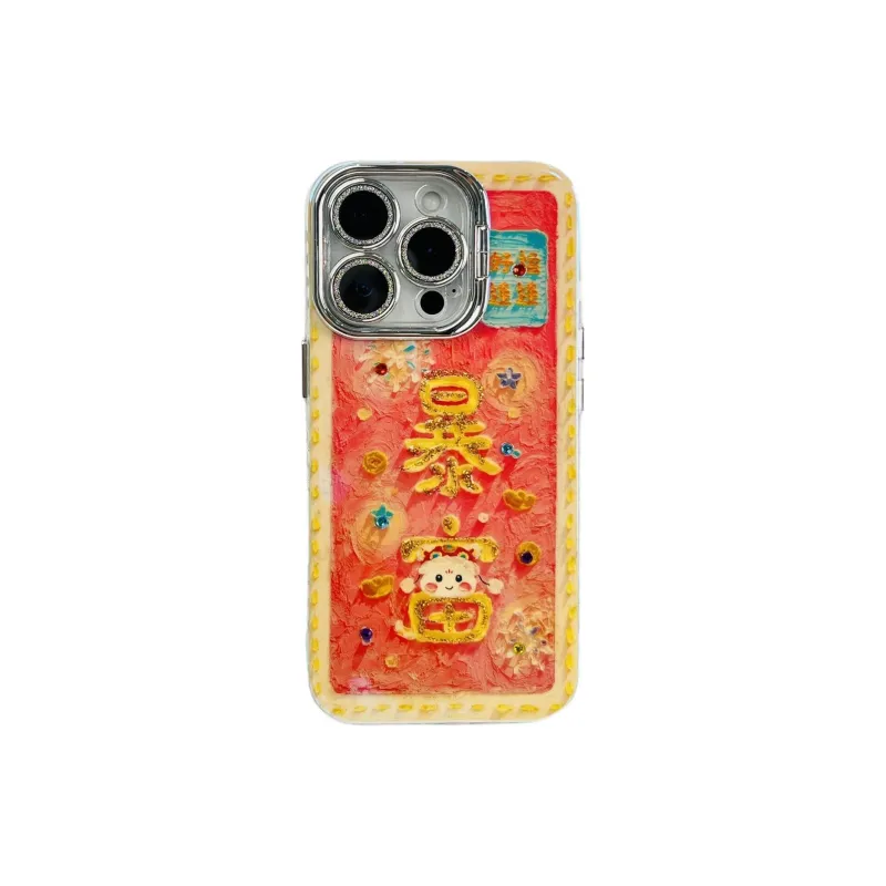 Sopi Acrylic Material Blue Light Rich Overnight Phone Cases Compatible With IPhone 16/15 Pro Max/Apple 13/14 Pro/Max-0