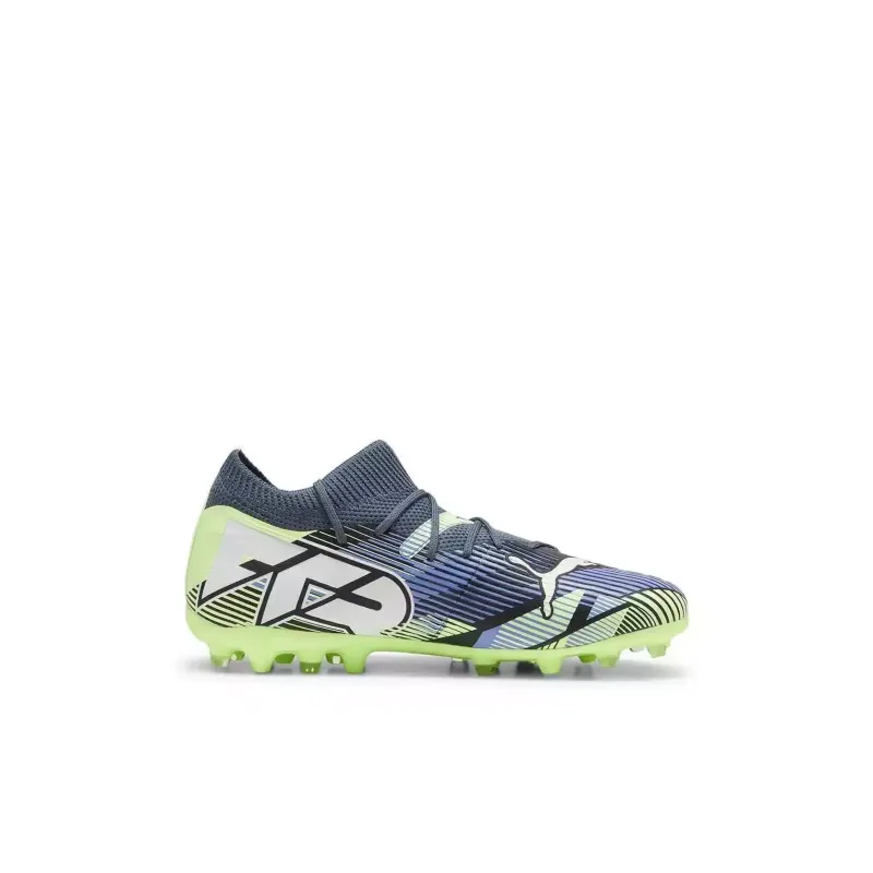 PUMA FUTURE 7 Abrasion Resistant Slip Resistant Low Top Kids' Soccer Shoes Dark Blue Kids'-1