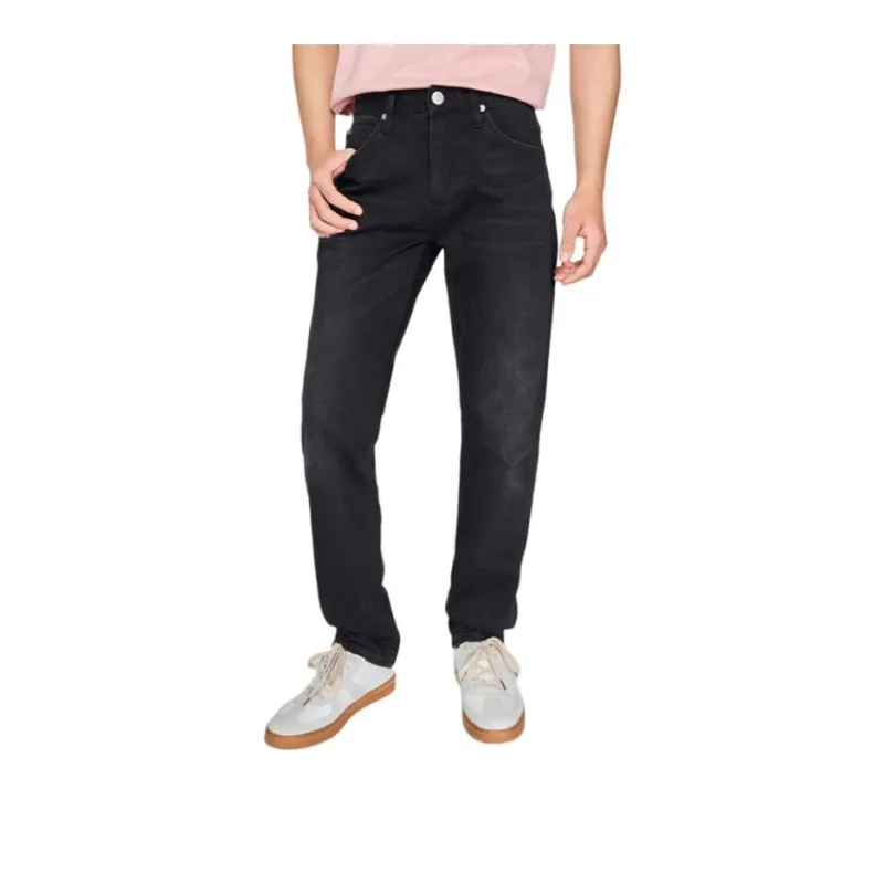 Lee SS25 Jeans Men's Black Gray Color-2