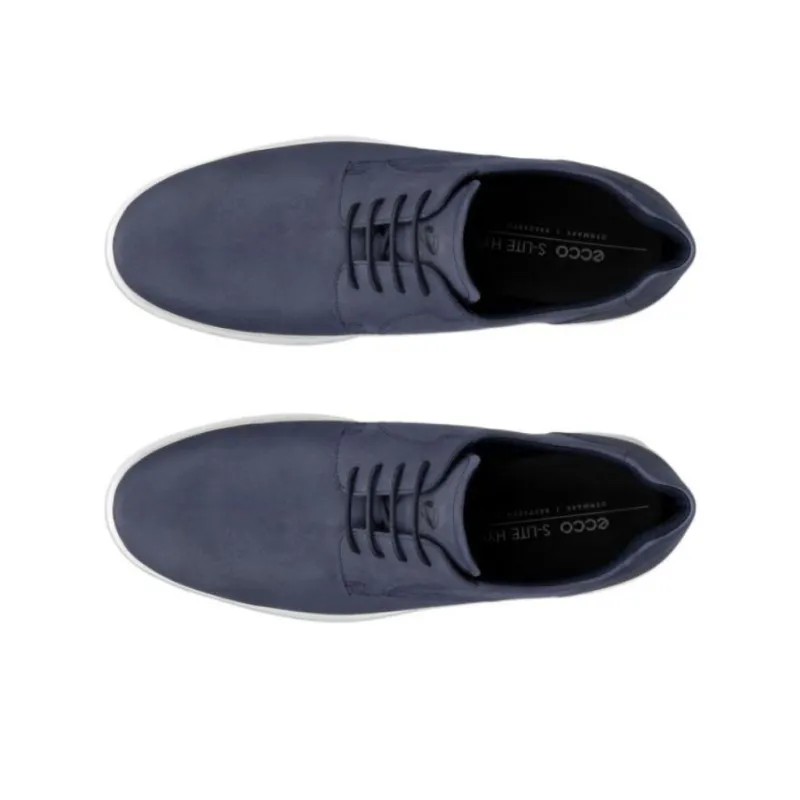 Ecco S Lite Hybrid Slip Resistant, Abrasion Resistant, Lightweight Low Top Casual Shoes Men's Marine Blue-3