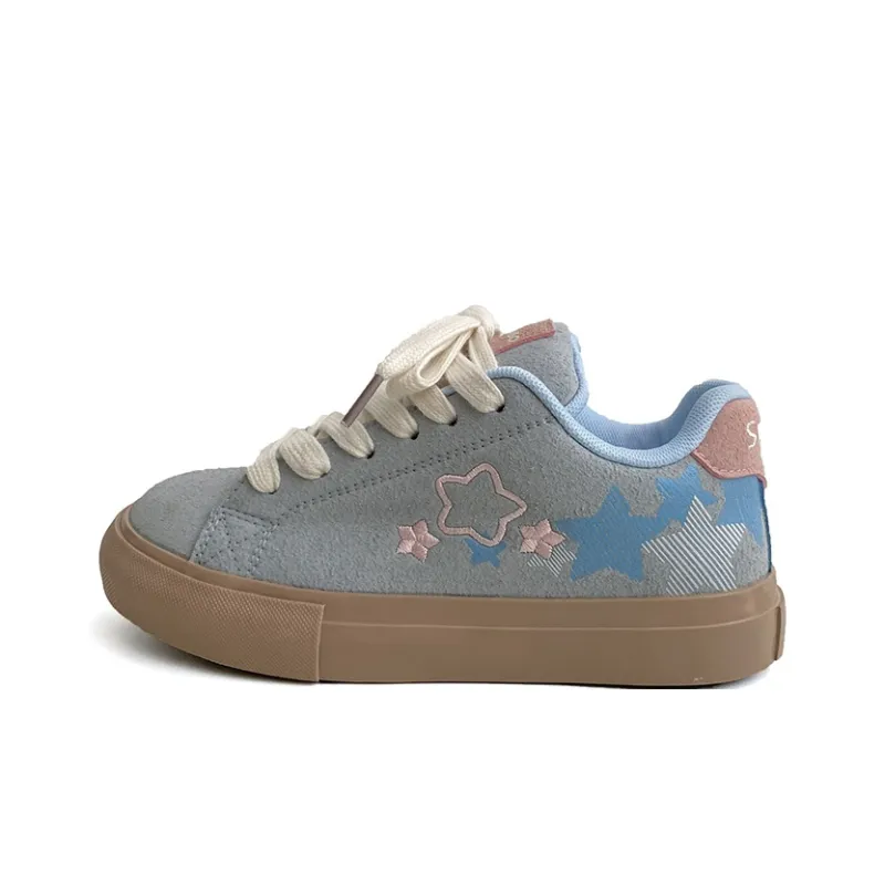 Than Than Me Slip-Resistant Breathable Low-Top Skateboard Shoes Women's-4