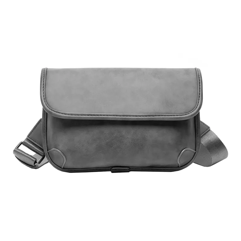 KONADCT PU Shoulder Bag, Crossbody Bag Regular Unisex Khaki/Checkered Black/Monogram/Gray/Woven Black-6