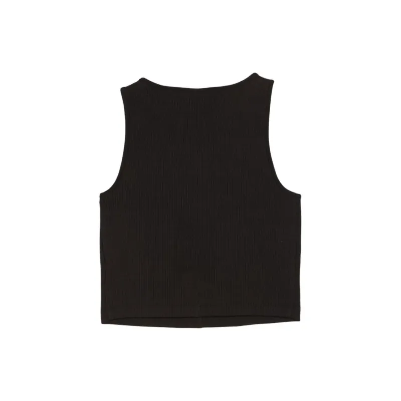 PUMA Wardrobe Essentials Women's Ribbed Crop Top-1