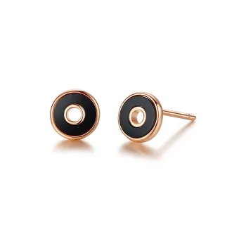 HOLLY RYAN 18K Gold Stud Earrings Unisex