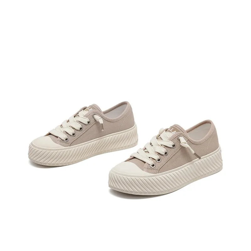 ELLE Abrasion Resistant Low Top Canvas Shoes Women's-11