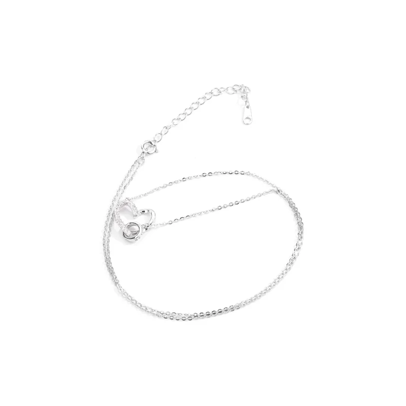 CLARKIA FLOWER 925 Sterling Silver Necklaces Women's-2