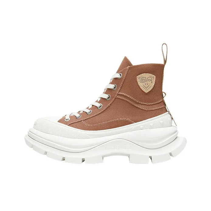 SMILEREPUBLIC QUEEN Anti Slip And Wear Resistant Height Increasing High Top Casual Shoes Unisex-14