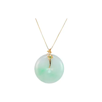 SIYIJIA Glutinous Jade Jadeite Pendants Unisex