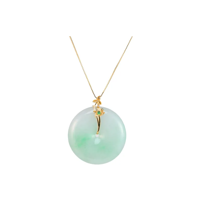 SIYIJIA Glutinous Jade Jadeite Pendants Unisex-0