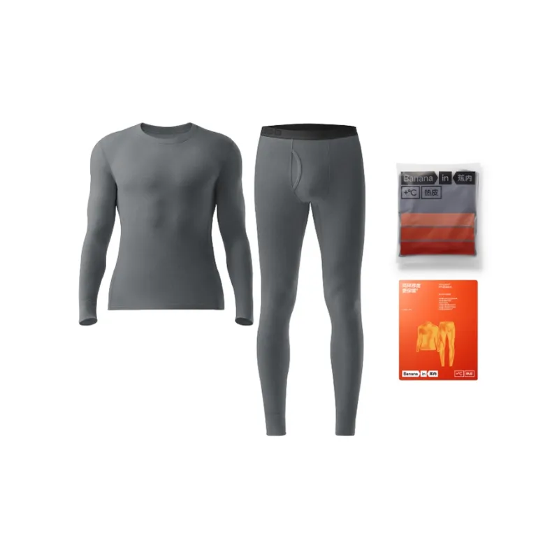 Bananain Red Plan Series Thermal Set Unisex-75