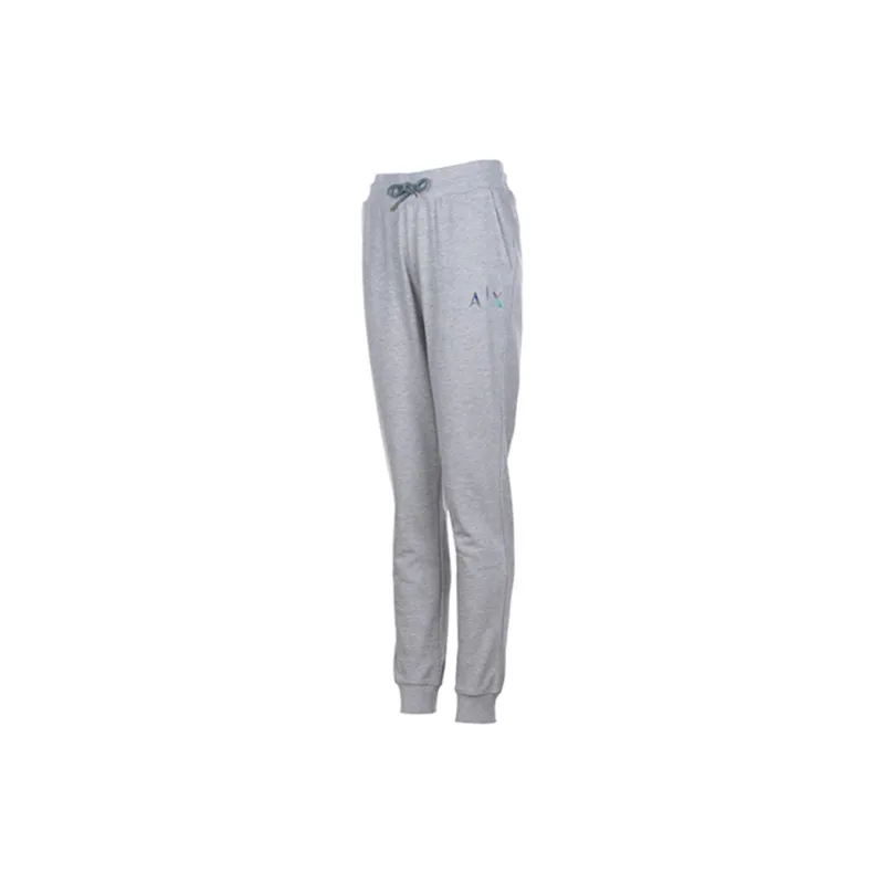 ARMANI EXCHANGEAE Knitted Sweatpants Women's Gray-2