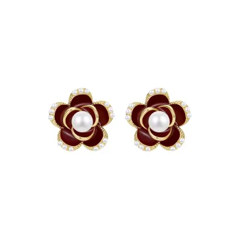 JAY S925 Silver Stud Stud Earrings Women's