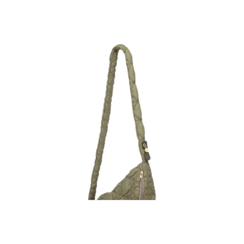 CARLYN Nylon Portable Crossbody Bag, Shoulder Bag Women's Green-4