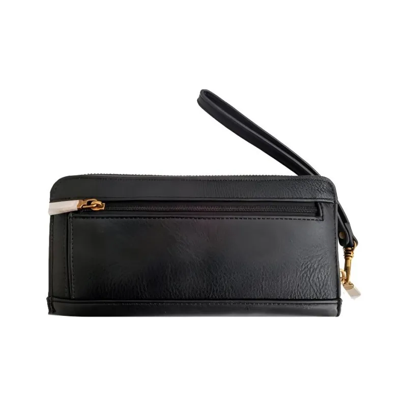 GUESS Synthetic Leather Wallet Regular Women's Black-2