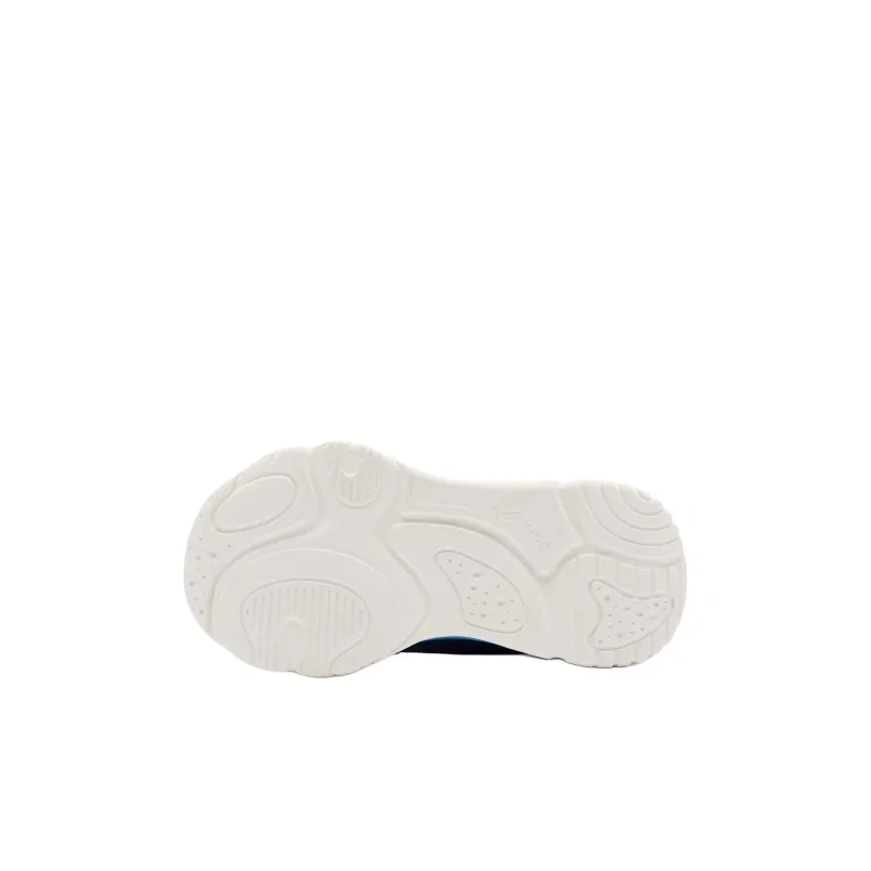 QIAODAN Anti Slip Wear Resistant Low Top Kids Lifestyle Shoes Calm Blue/ivory Children Aged 3 7 Years Old-4