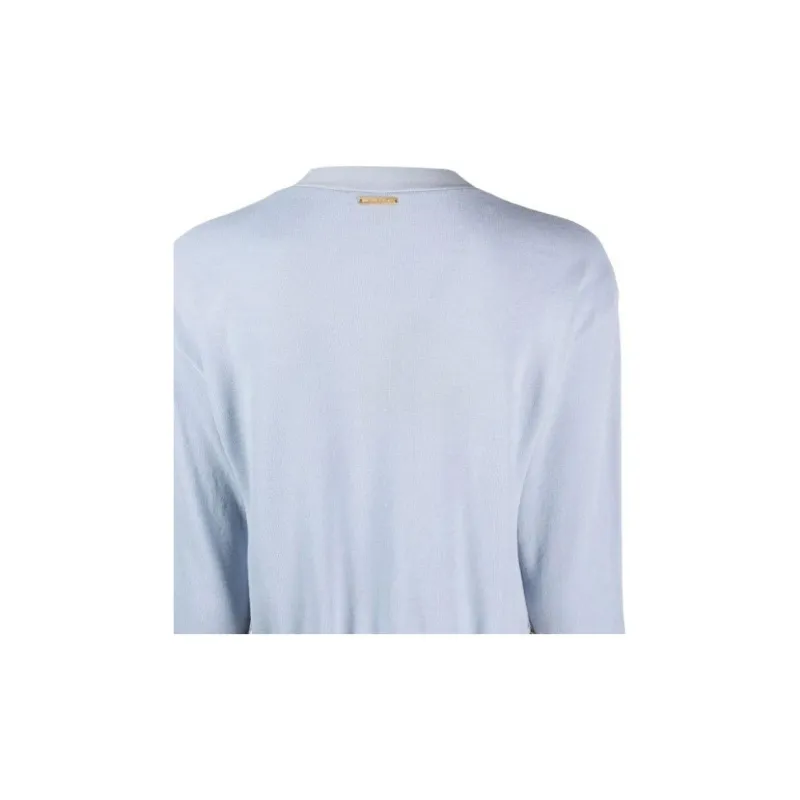 MICHAEL KORS Chain link Ribbed Cardigan-5