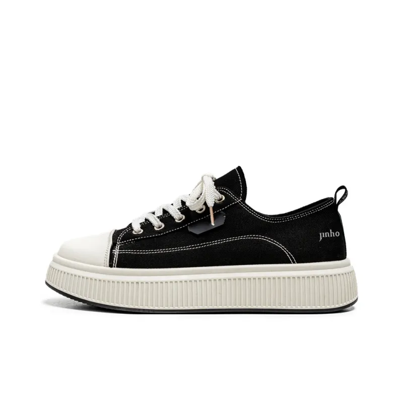 Jinho Lightweight Balance Low Top Canvas Shoes Men's-4