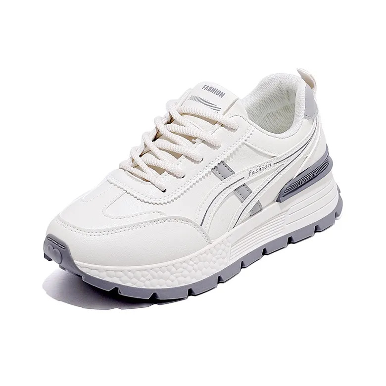 Lin's Travels Cushioning Wear-Resistant Low-Top Chunky Sneakers Women's-0