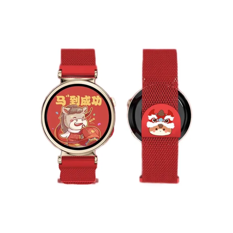 CHENSONG Watch Band Huawei Compatibility 46mm Fabric Material-6