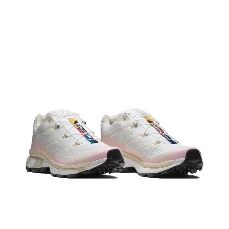SALOMON XT 6 Wear resistant And Lightweight Low Top Casual Shoes Unisex White-1
