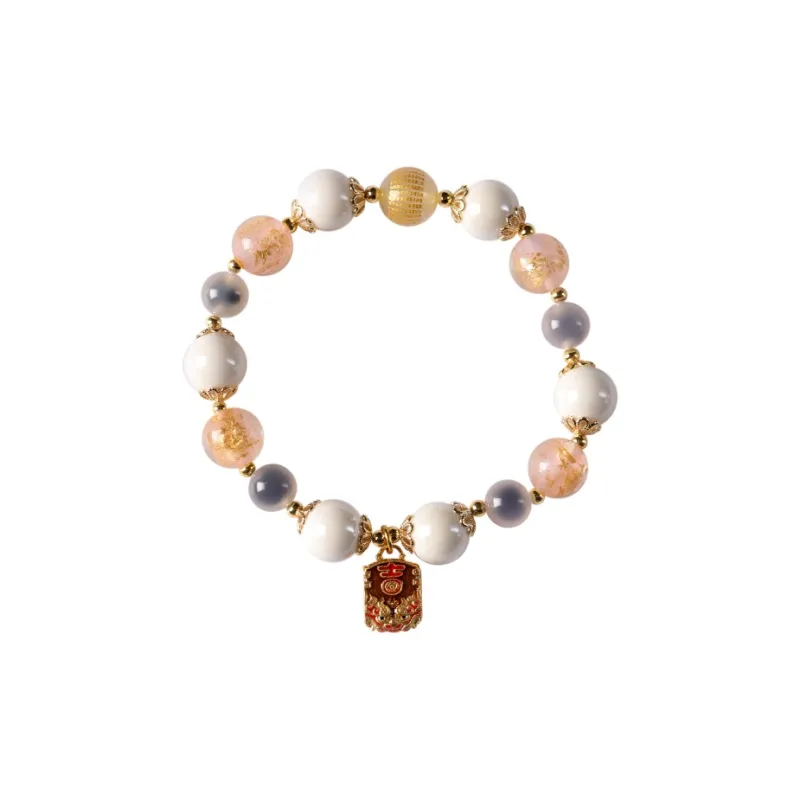 Kowloonko Colored Glaze Bracelets Unisex-0