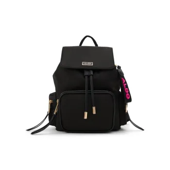 ALDO RPET Backpack Medium Size Women's Black/White Black