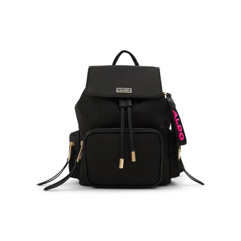 ALDO RPET Backpack Medium Size Women's Black/White Black-0