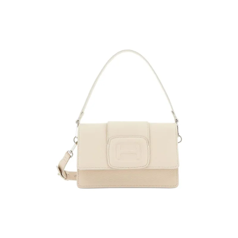 HOGAN H Bag Foldover Top Shoulder Bag-0