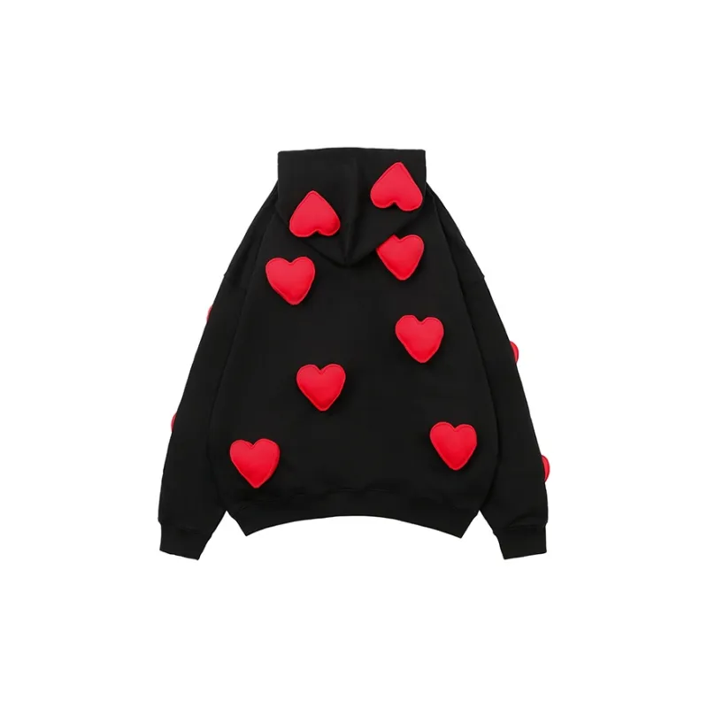 SQQZ Project Hooded Cardigan Sweatshirts Unisex-3