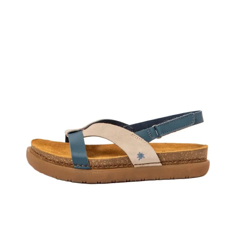 Art RHODES Strap Sandals Women's Blue-0