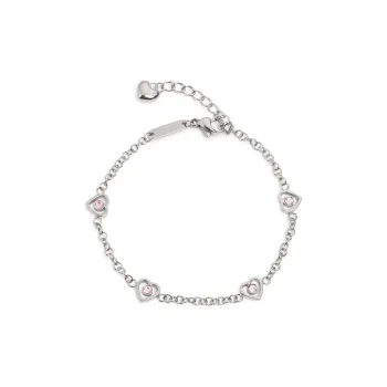 CHARLES&KEITH Stainless Steel Bracelets Women's Silver/Rose Gold