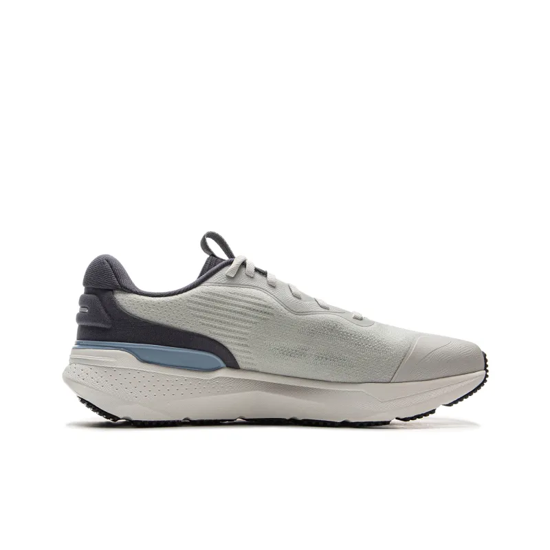 LiNing EasyFit 2 Cushioning, Slip Resistant, Abrasion Resistant, Lightweight Low Top Running Shoes Men's Gray Black-1