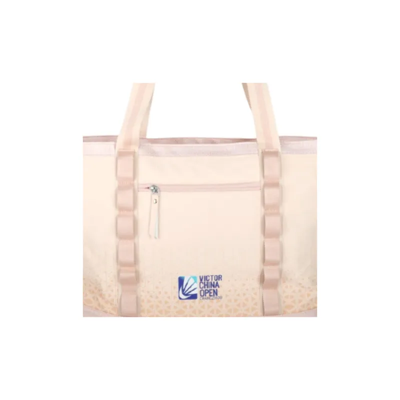 VICTOR PU Tote Bag, Shopping Bag, Handbag Regular Unisex Champagne Pink-4