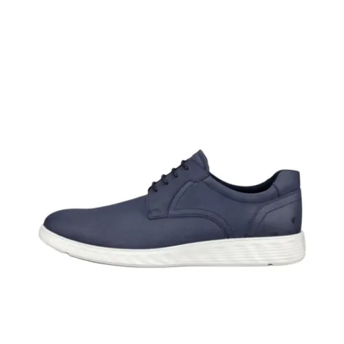 Ecco S Lite Hybrid Anti Slip And Wear Resistant Lightweight Low Top Casual Shoes Men's Marine Blue