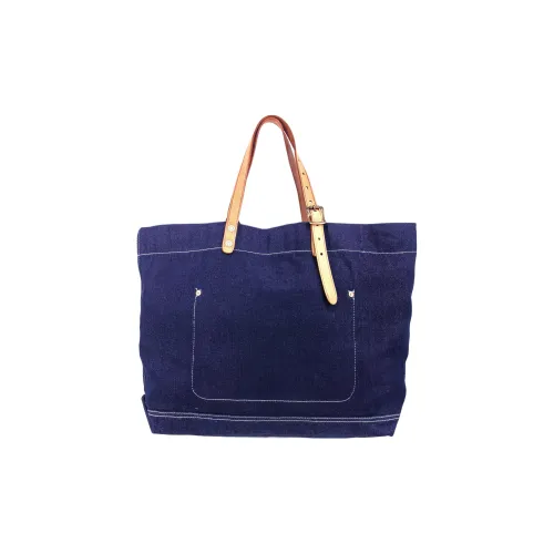 Alternative Country Denim Tote Bag, Shopping Bag, Handbag, Shoulder Bag Unisex Dark Blue