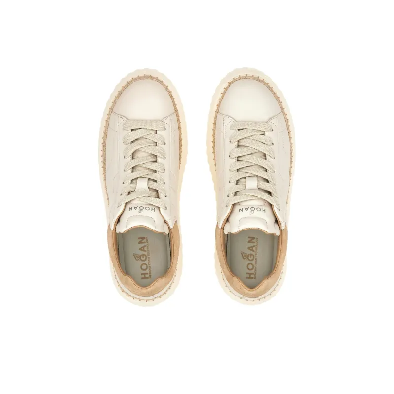 HOGAN H Stripes Platform Low Top Sneakers Women's-4