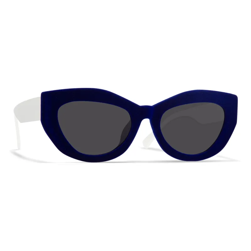 PROTAGO Acetate Velour Cat Eye Sunglasses Unisex-1