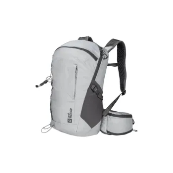 Jack Wolfskin Polyamide Outdoor Mountaineering Bag, Backpack Unisex Blue Gray