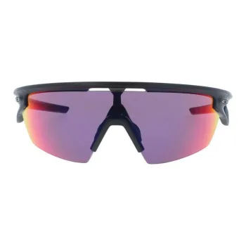 Oakley Acetate Irregular Shape Sunglasses Men's Black
