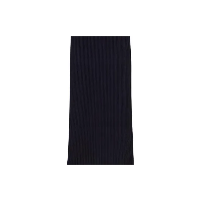 Balenciaga Ribbed Maxi Skirt-5