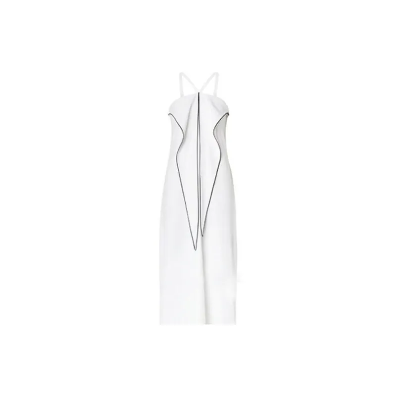 Burberry Slip Dresses Women's White-4