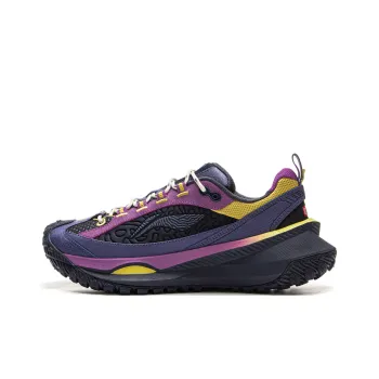 CHUMS x LiNing Travel Hero CRC Cushioning Low Top Running Shoes Unisex Dark Blue Purple